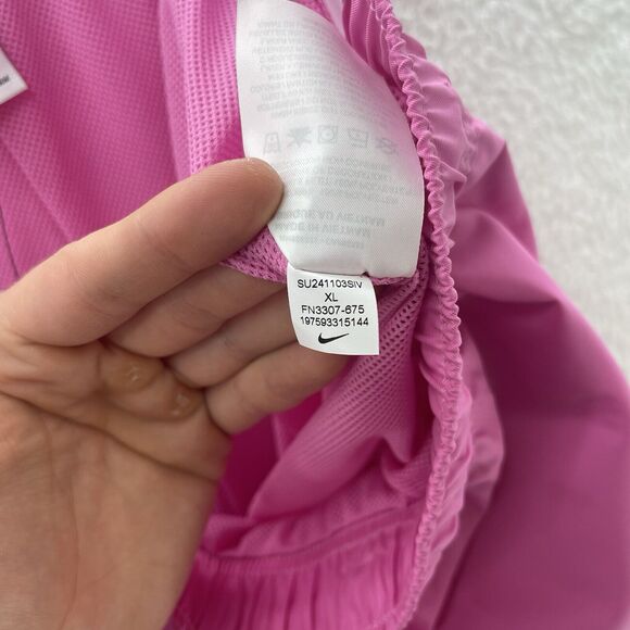 Nike Club Woven 6" Flow Shorts Men's XL Pink FN3307-675 New Sports Casual Active - Picture 6 of 13